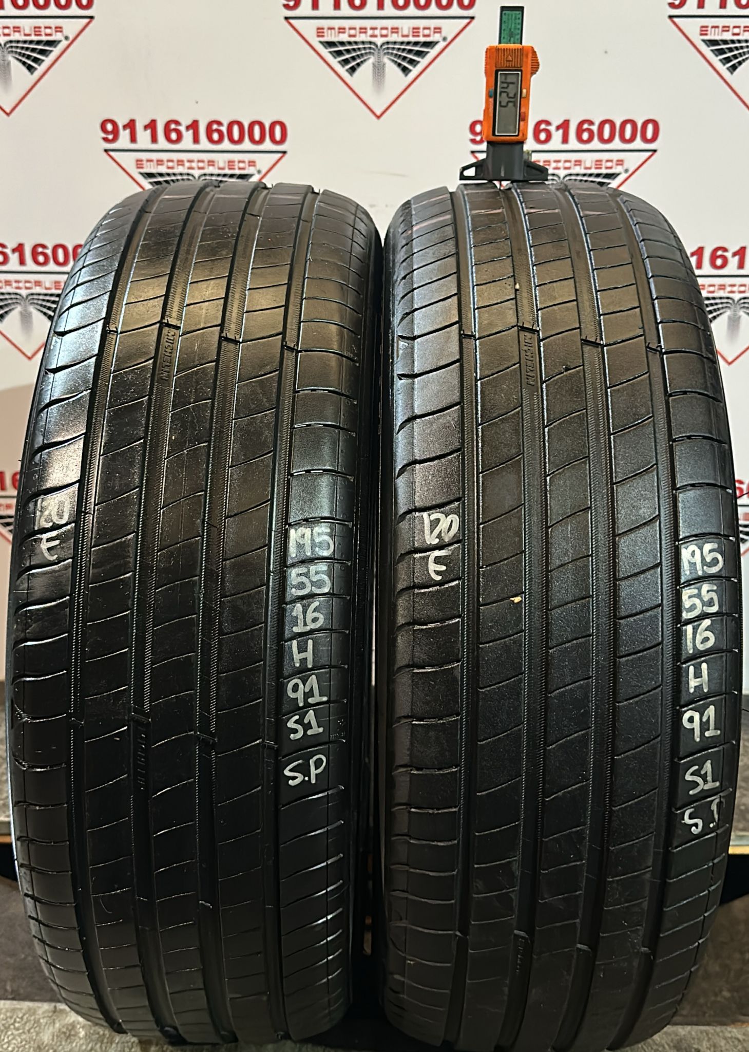 MICHELIN E-PRIMACY USADO  195/55 R16 91 H